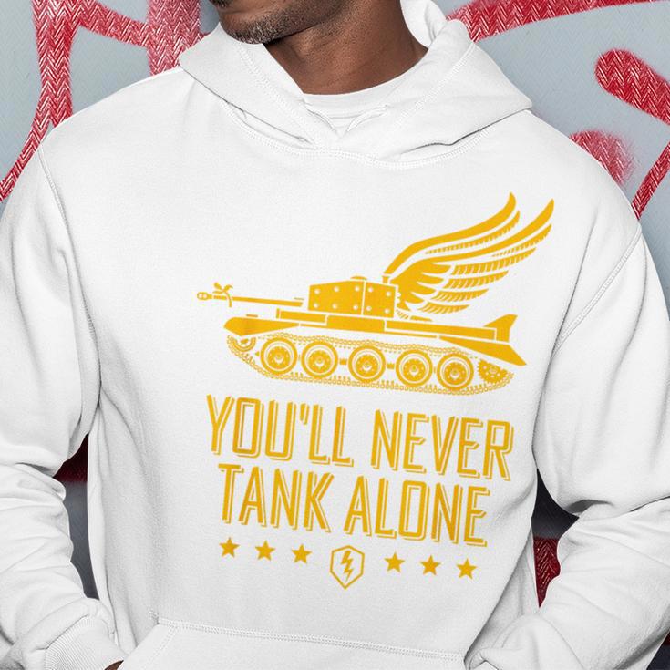 World Of Tanks Blitz You'll Never Tank Alone Kapuzenpullover Lustige Geschenke