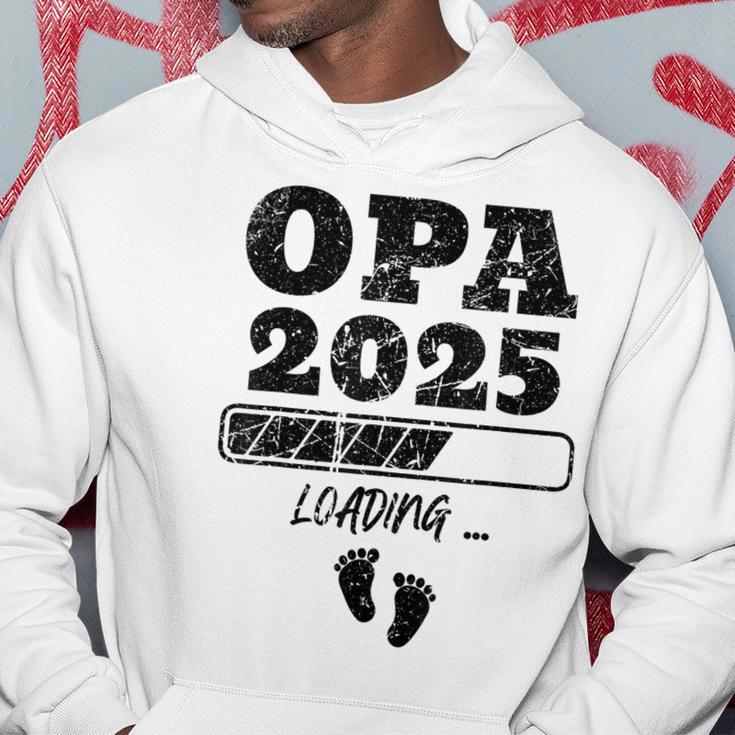 Zum Opa Beförders 2025 Gray Kapuzenpullover Lustige Geschenke