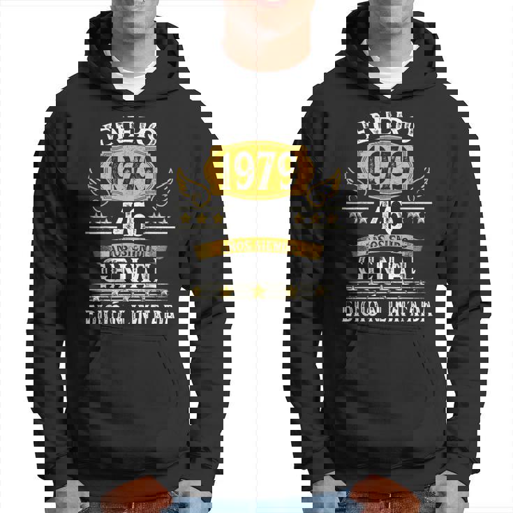 46 Años Cumpleaños Hombre 1979 Las Leyendas Nacen Enero 1979 Sudadera
