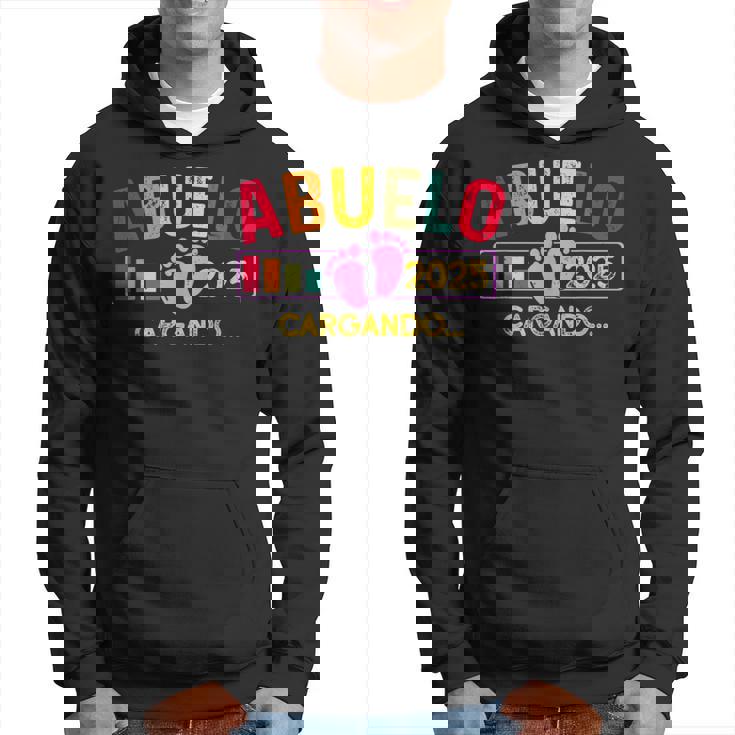 Abuelo 2025 Cargando Regalo Futuro Abuelo 2025 Sudadera