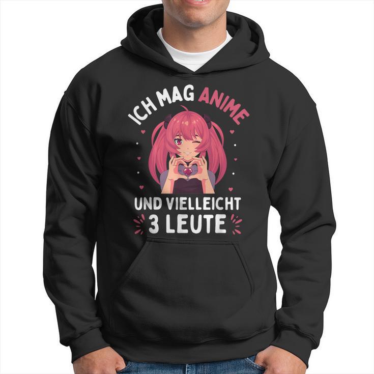 I Like Anime And Maybe 3 People Japanese Manga Kapuzenpullover