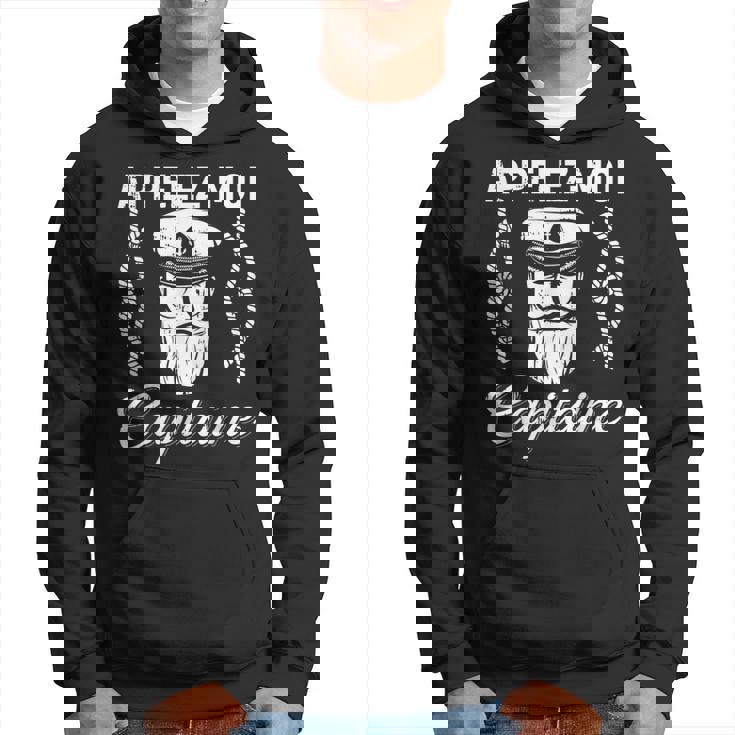 Appelez Moi Capitaine Bateau Mer Barbe Humour Homme Cadeau Sweat à capuche