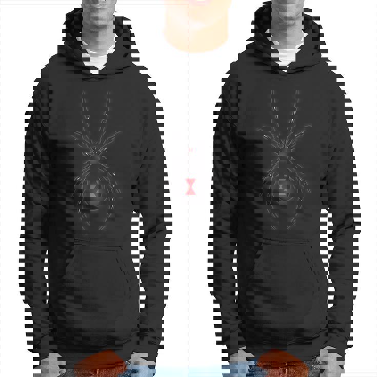 Araignéeeuve Noire Sweat à capuche