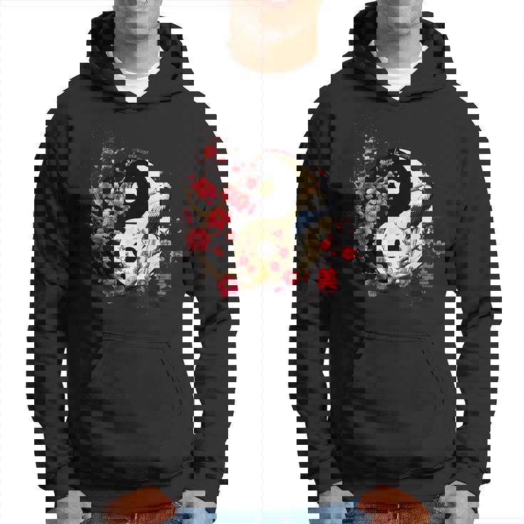 Arbre Sakura Style Yin Yang En Esthétique Sakura Ying Yang Sweat à capuche