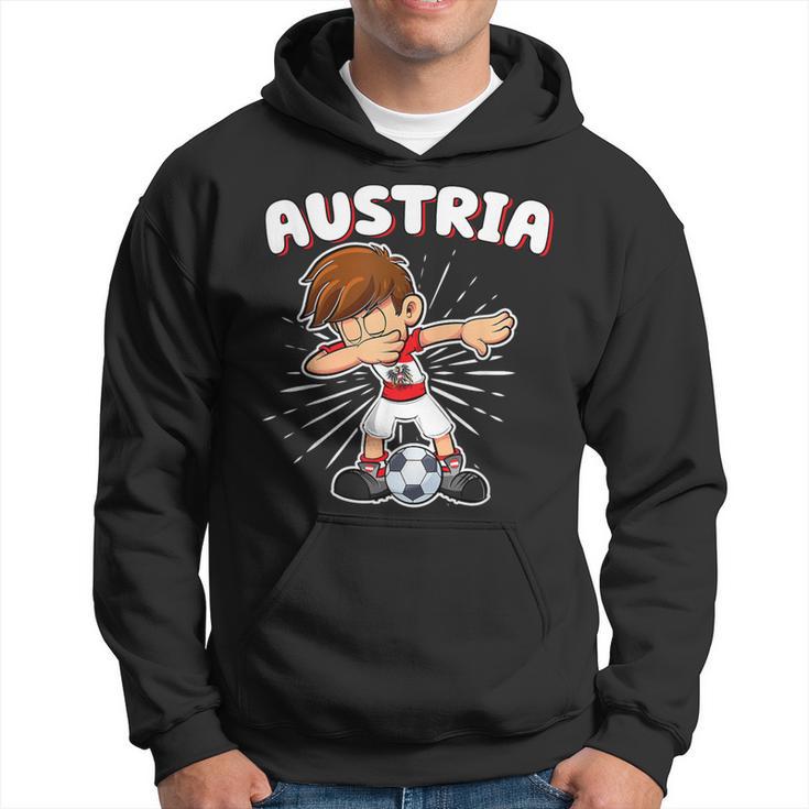 Austria Dabbing Football Boys' Jersey Children's Fan Kapuzenpullover