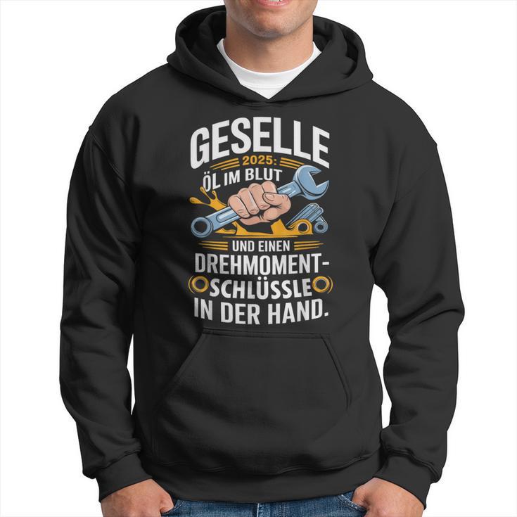 Azubi Ausbildung Bestandene Gesellenprüfung Geselle 2025 Kapuzenpullover