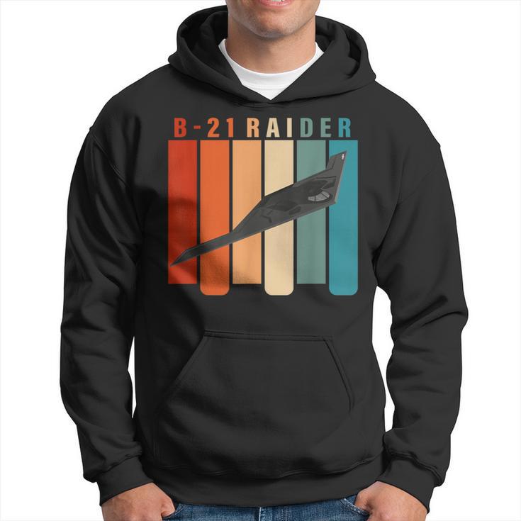 B-21 Raider Stealth Bomber Jet Avión Retrointage B21 Sudadera