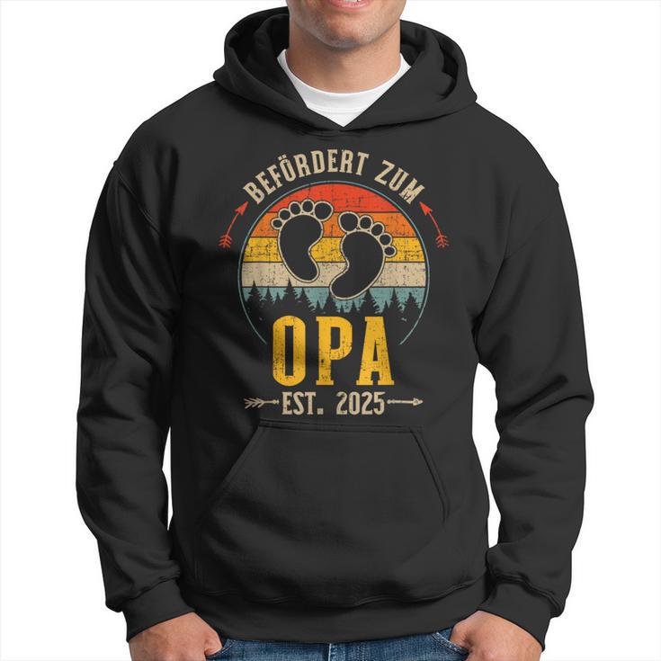 Befördert Zum Opa 2025Intage Retro Kapuzenpullover