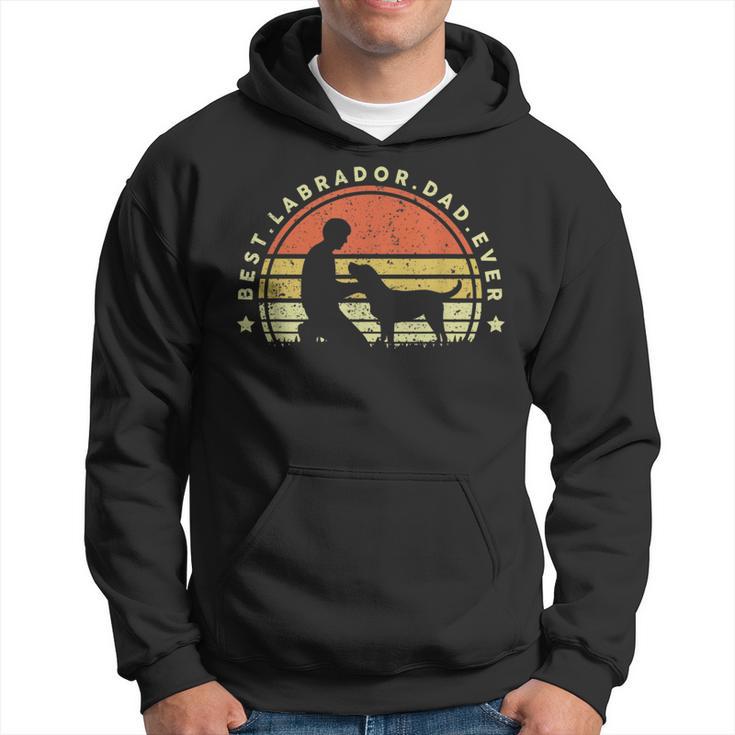 Best Labrador Dad EverDog Dad Love Retro Kapuzenpullover