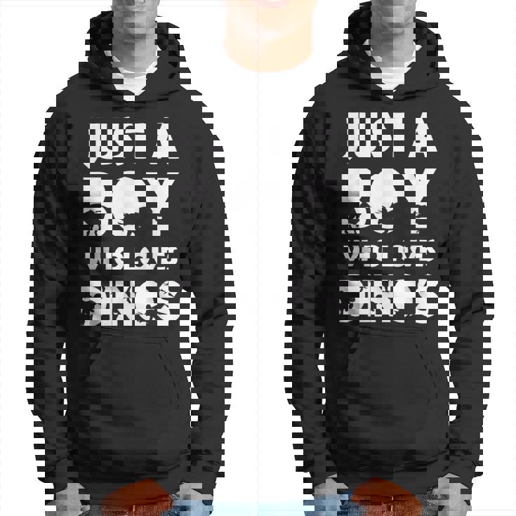 Boy Who Loves Dinos Letras Divertidas Con Diseño De Dinosaur Sudadera