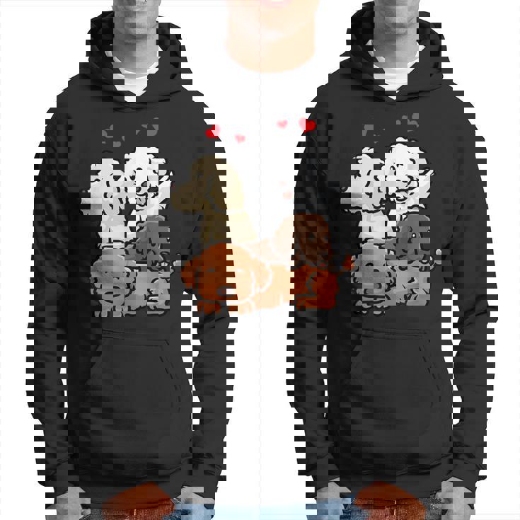 Caniche Cachorros Sudadera