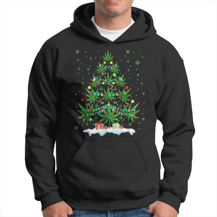 Cannabis Christmas Tree Marijuana Kapuzenpullover