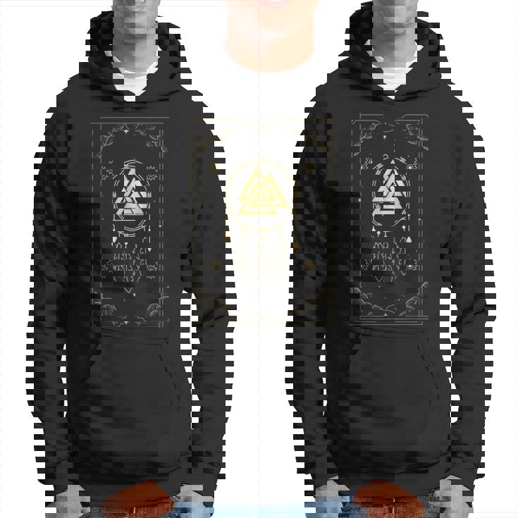 Capteur De Rêves Mystiqueiking Mythologie Nordiquealknut Sweat à capuche