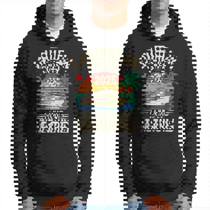 Caribbean Cruise 2025 Souvenir Matching Family Friends Squad Kapuzenpullover