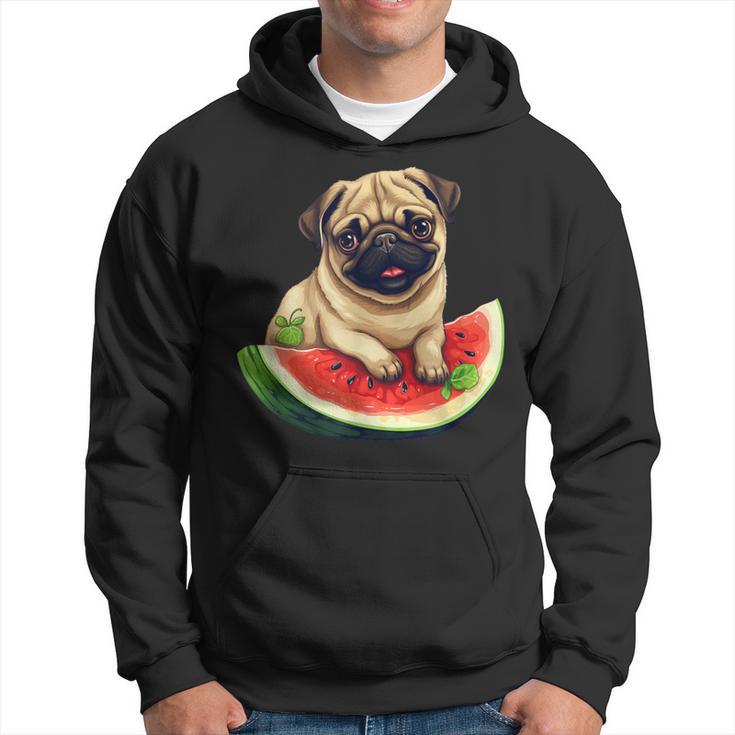 Carlin Rouge Pastèque Fruits D'été Canine Sweat à capuche