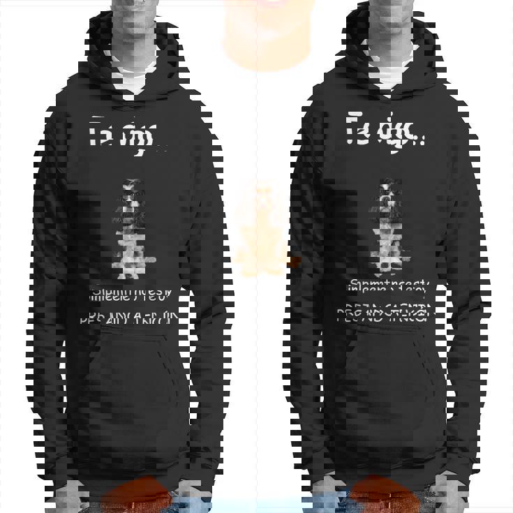 Cavalier King Charles Spaniel Perro Cavalier King Charles Sudadera