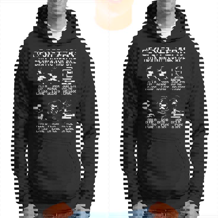 Ce Que Je Fais Durant Mon Temps Libre Passion Chasse Cerf Sweat à capuche