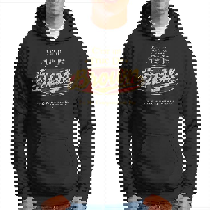 C'est Un Brown Truc De Tu Ne Comprendrais Pas Brown Nom Sweat à capuche