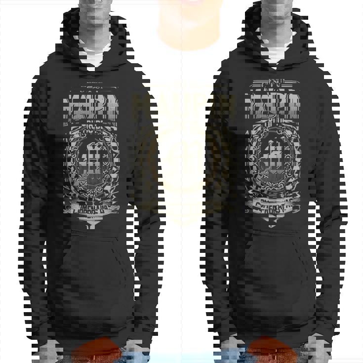 C'est Un Maupin Truc De Tu Ne Comprendrais Pas Nom Sweat à capuche