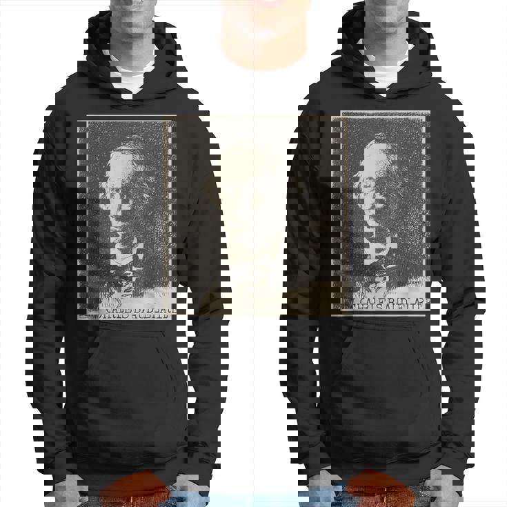 Charles Baudelaire Retrato Poeta Francés Sudadera