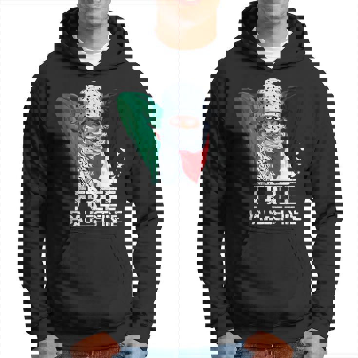 Chica Palestina Libre Palestina Bufanda Shemagh Sin Mangas Sudadera