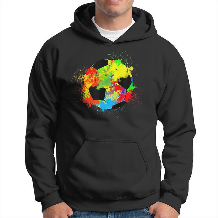 Colourful Football Ball Kapuzenpullover