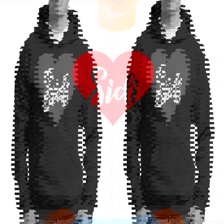 Con Nombre I Love Sidi I Heart Named Sudadera