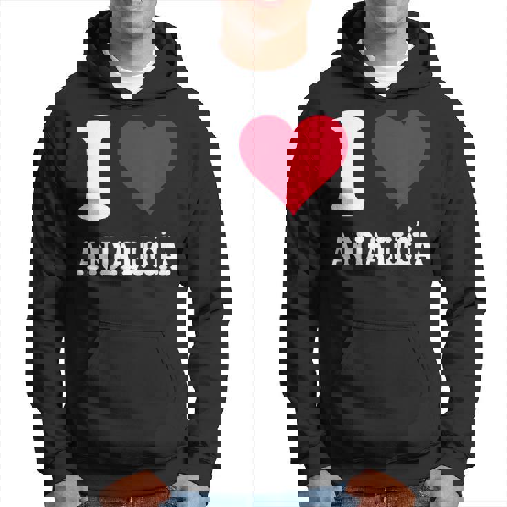 Corazón Rojo Me Encanta Andalucía Sudadera