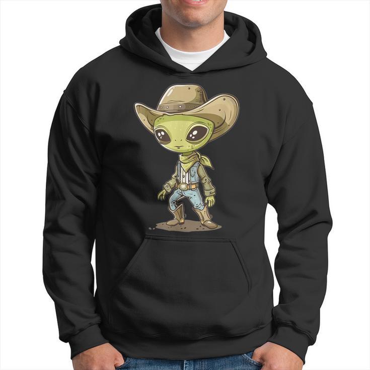 Cute Alien Cowboy Kapuzenpullover