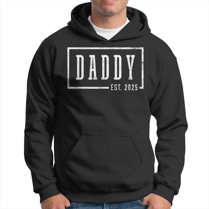 Daddy 2025 Daddy To Be New Daddy Sleek Framed Kapuzenpullover