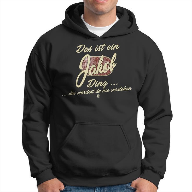 Das Ist Ein Jakob Ding Family Kapuzenpullover