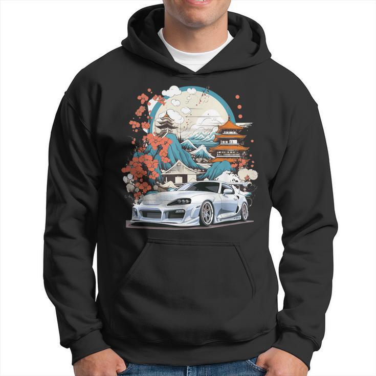 De Regalo 2Jz Moderna Blanca Supra Jdm Entusiasta Del Coche Sudadera