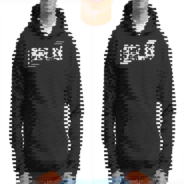 Berlin Avec Des Symboles Iconiques Fan Souvenir Amour Sweat à capuche