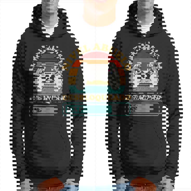 Día Del Padre Chicos Gamer Nivel Abuelo Desbloqueado Gaming Sudadera