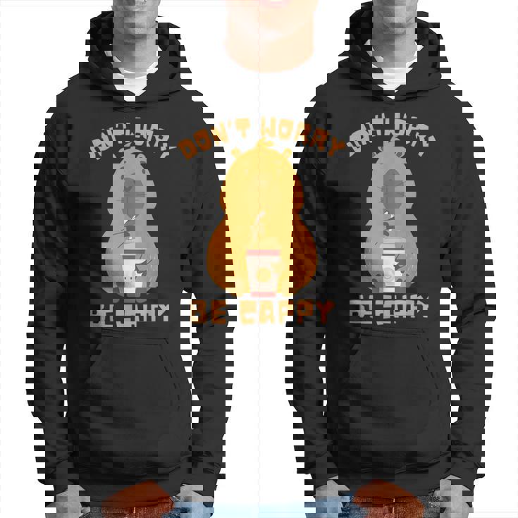 Don't Worry Be Cappy Capybara Lovers Family Zoo Trip Sudadera