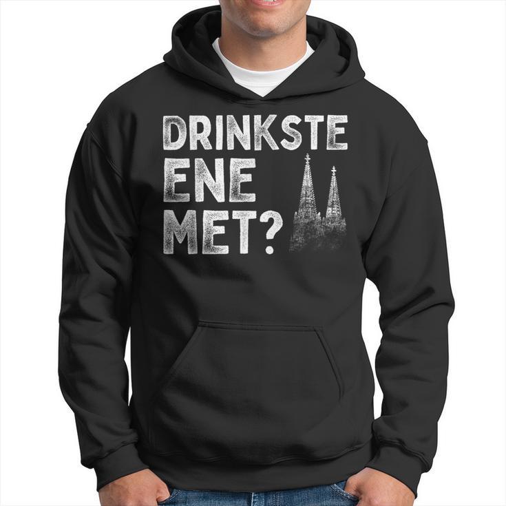 Drinkste Ene Met Kölsches Grundgesetz Carnival Cologne Kapuzenpullover