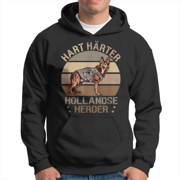 Dutch German Shepherd Hard Hardener Hollandse Herder Dog Kapuzenpullover