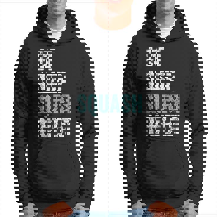 Eat Sleep Squash Repeat Squash Sudadera