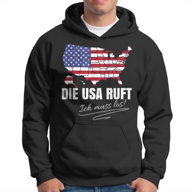 Emigration Usa Farewell Gadgets America Emigrant Kapuzenpullover