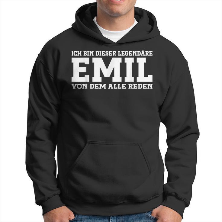 Emil With First Name Kapuzenpullover