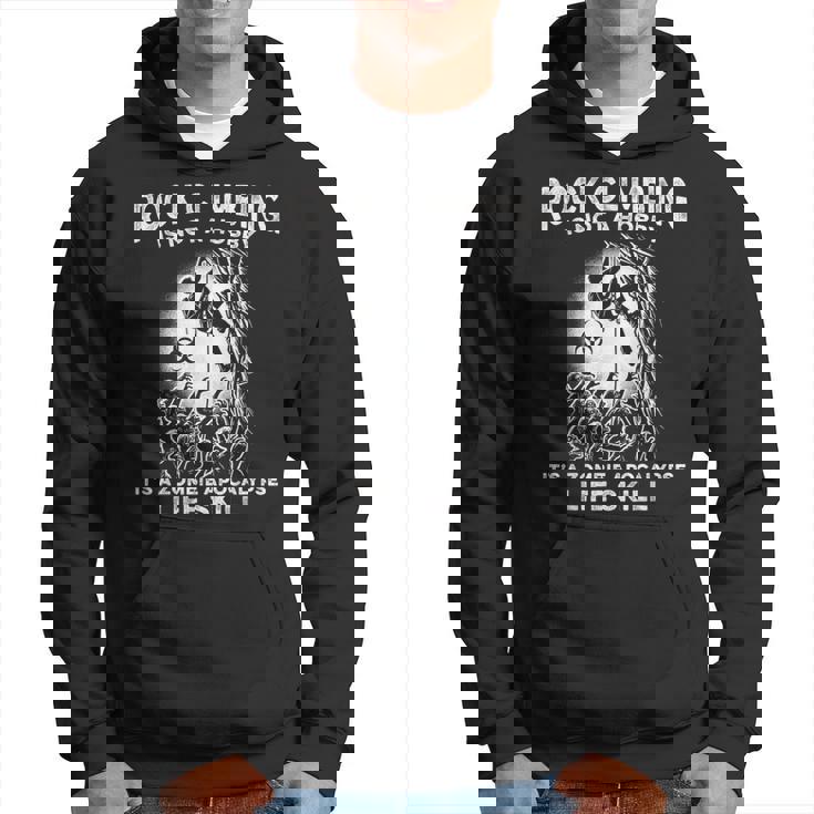 Escalada Zombie Apocalipsis Habilidad Escalador Gracioso Sudadera