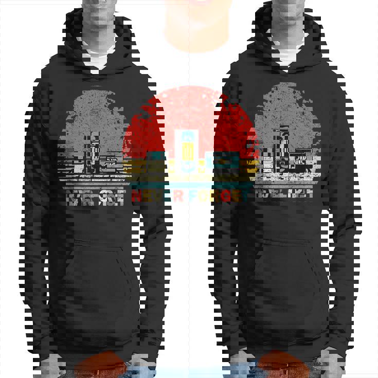 Never Forget Floppyhs Cassette Retrointage Divertido Sudadera