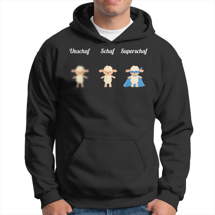 Fotgraf Photography Sheep Unschaf Superschaf Wortwitz Kapuzenpullover