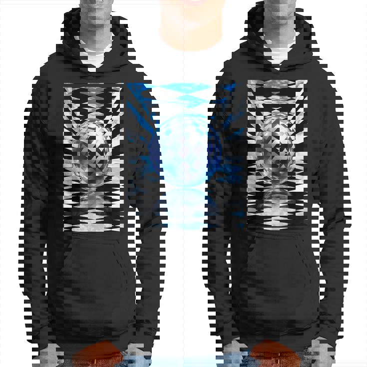 Frutiger Aero Aesthetic Tech Orbe À Carreaux Bleu Ciel Sweat à