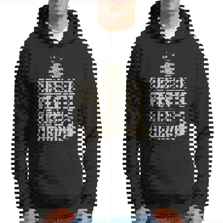 Fuerte De Mente Fuerte De Cuerpo Gimnasio Fitness Sudadera
