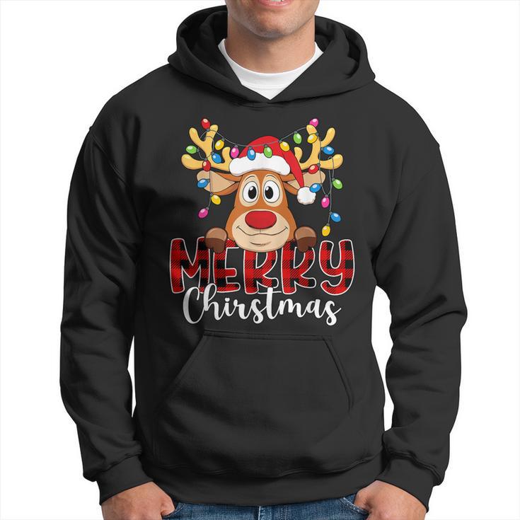 Reindeer Merry Christmas Family Kapuzenpullover