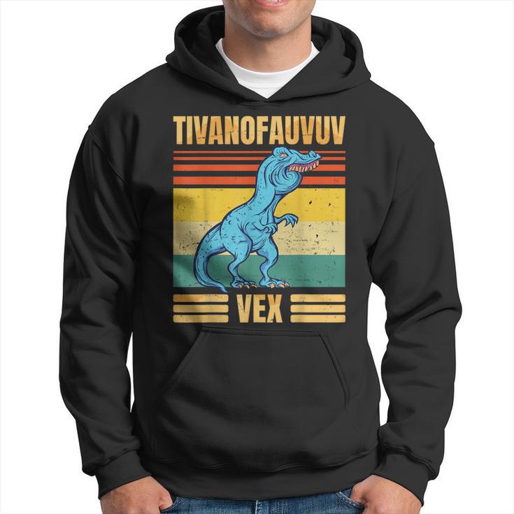 T-Rex Tyrannosaurus Tivanofauvuvex Meme Kapuzenpullover