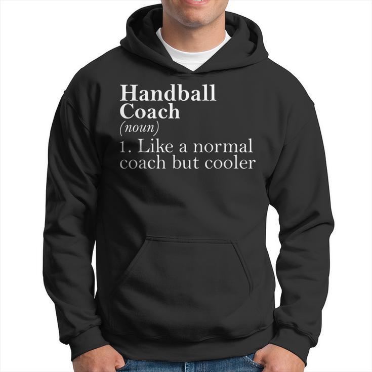 For Handball Trainer Definition Handball Trainer Kapuzenpullover