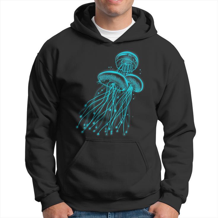 Graphique Drôle De Méduse Océan Sweat à capuche