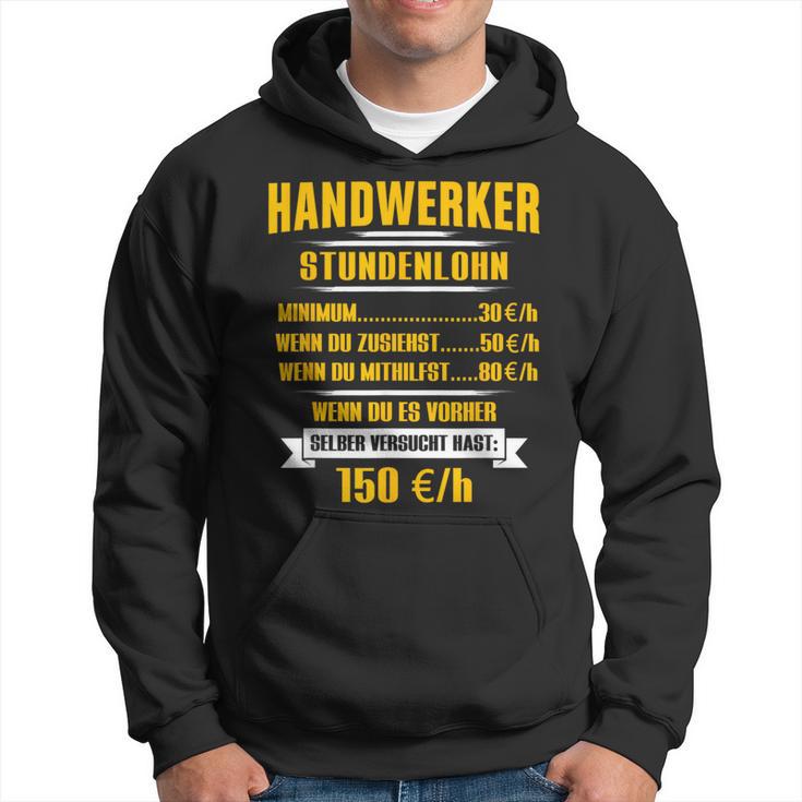 Handwerker Hourly Sale Kapuzenpullover